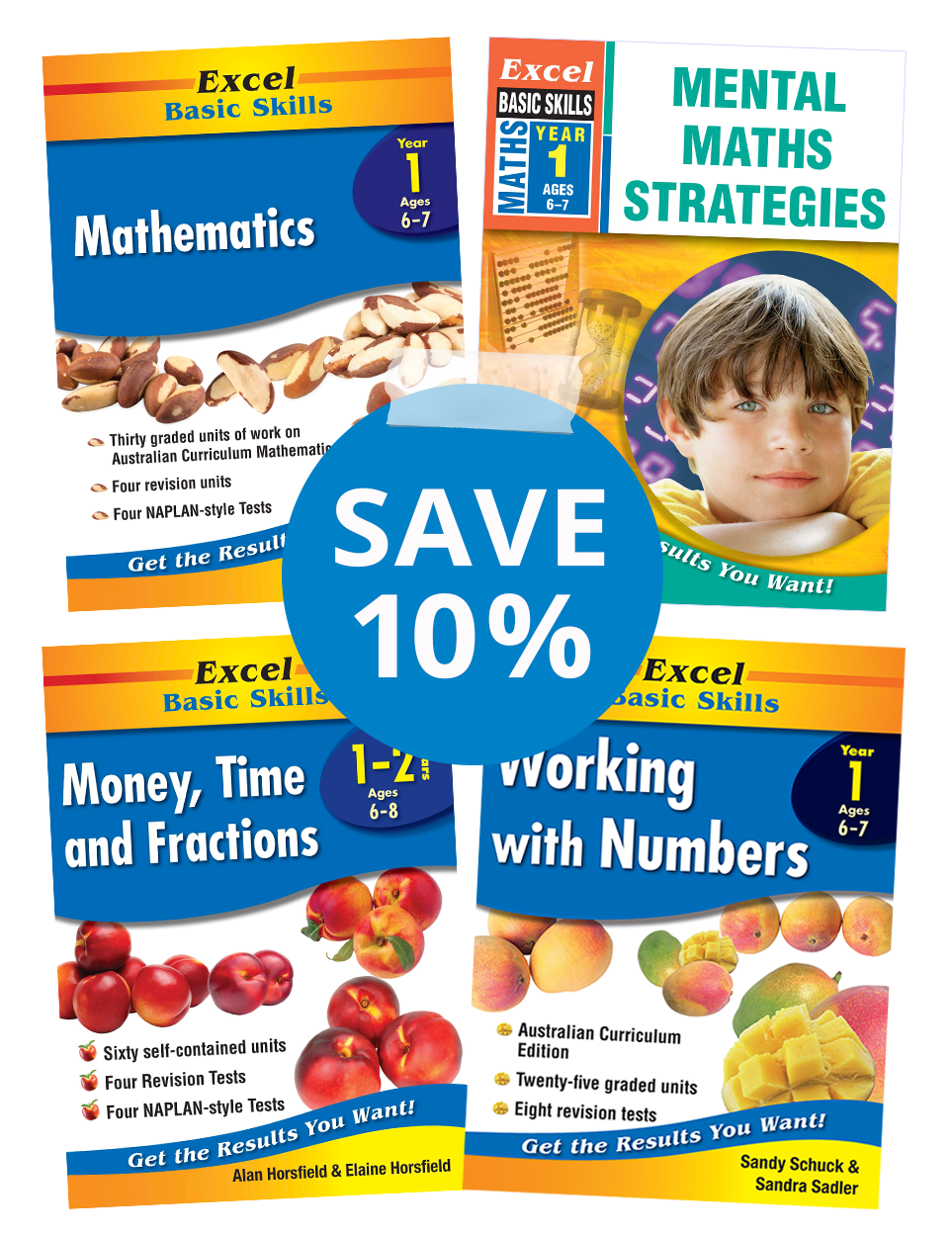 Excel Basic Skills Mathematics Book Pack Year 1