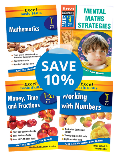 Excel Basic Skills Mathematics Book Pack Year 1