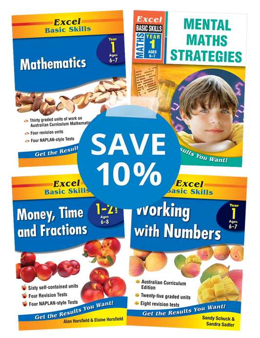 Excel Basic Skills Mathematics Book Pack Year 1