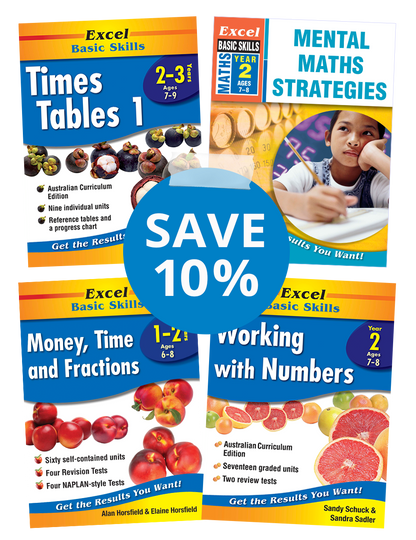 Excel Basic Skills Mathematics Book Pack Year 2