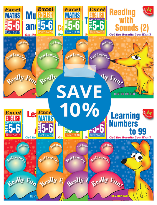 Excel Early Skills Book Pack Age 5-6