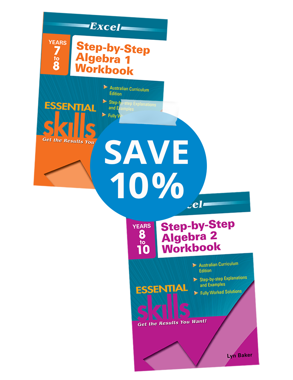 Excel Book Math Problem Solving Excel Essential Skills - Algebra Book Pack Years 7-10