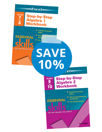 Excel Essential Skills - Algebra Book Pack Years 7-10