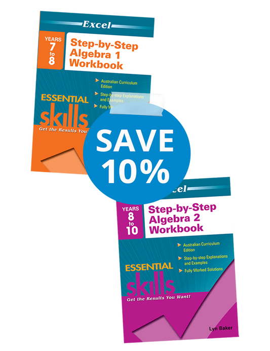 Excel Essential Skills - Algebra Book Pack Years 7-10