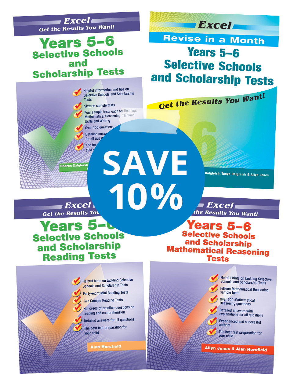 Excel Selective Schools and Scholarship Book Pack Years 5-6