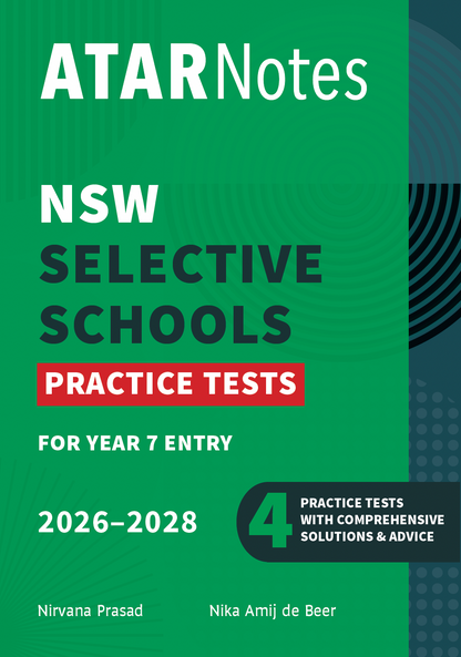 ATAR Notes NSW Selective Schools Practice Tests: Year 7 Entry (2026-2028)