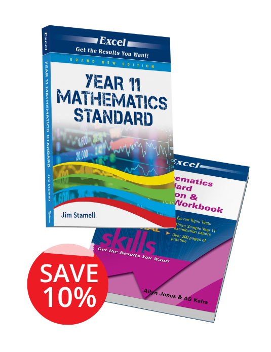Excel HSC Year 11 Mathematics Standard Book Pack