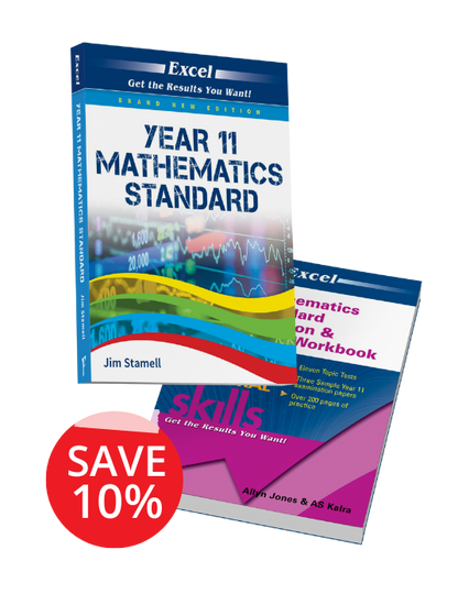 Excel HSC Year 11 Mathematics Standard Book Pack