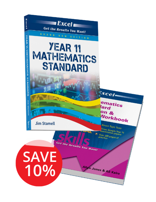 Excel HSC Year 11 Mathematics Standard Book Pack