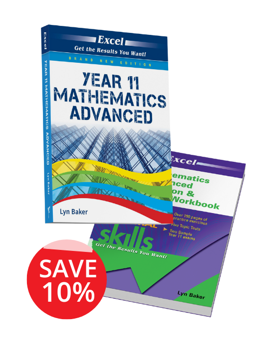 Excel HSC Year 11 Mathematics Advanced Book Pack
