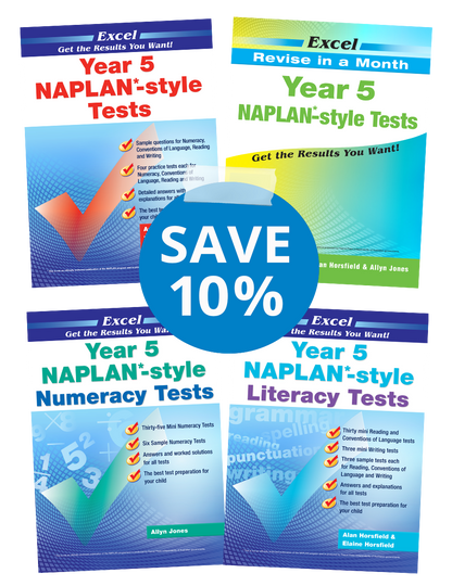 Excel NAPLAN* Book Pack Year 5