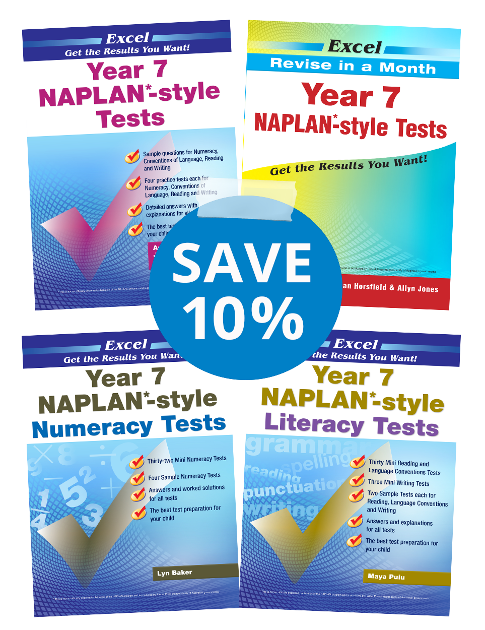 Excel NAPLAN* Book Pack Year 7