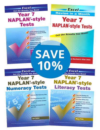 Excel NAPLAN* Book Pack Year 7