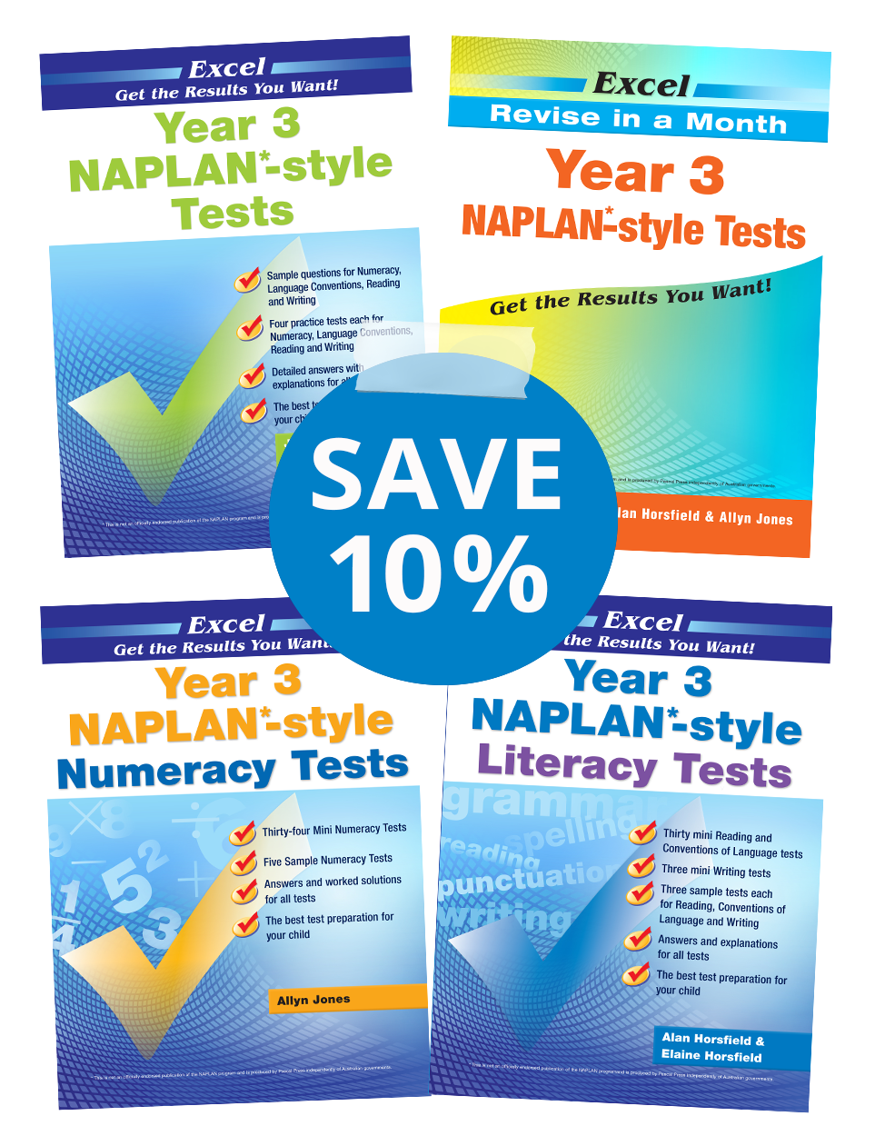 Excel NAPLAN* Book Pack Year 3