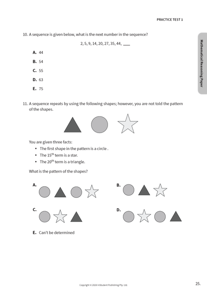 ATAR Notes NSW Selective Schools Practice Tests: Year 7 Entry (2026-2028)