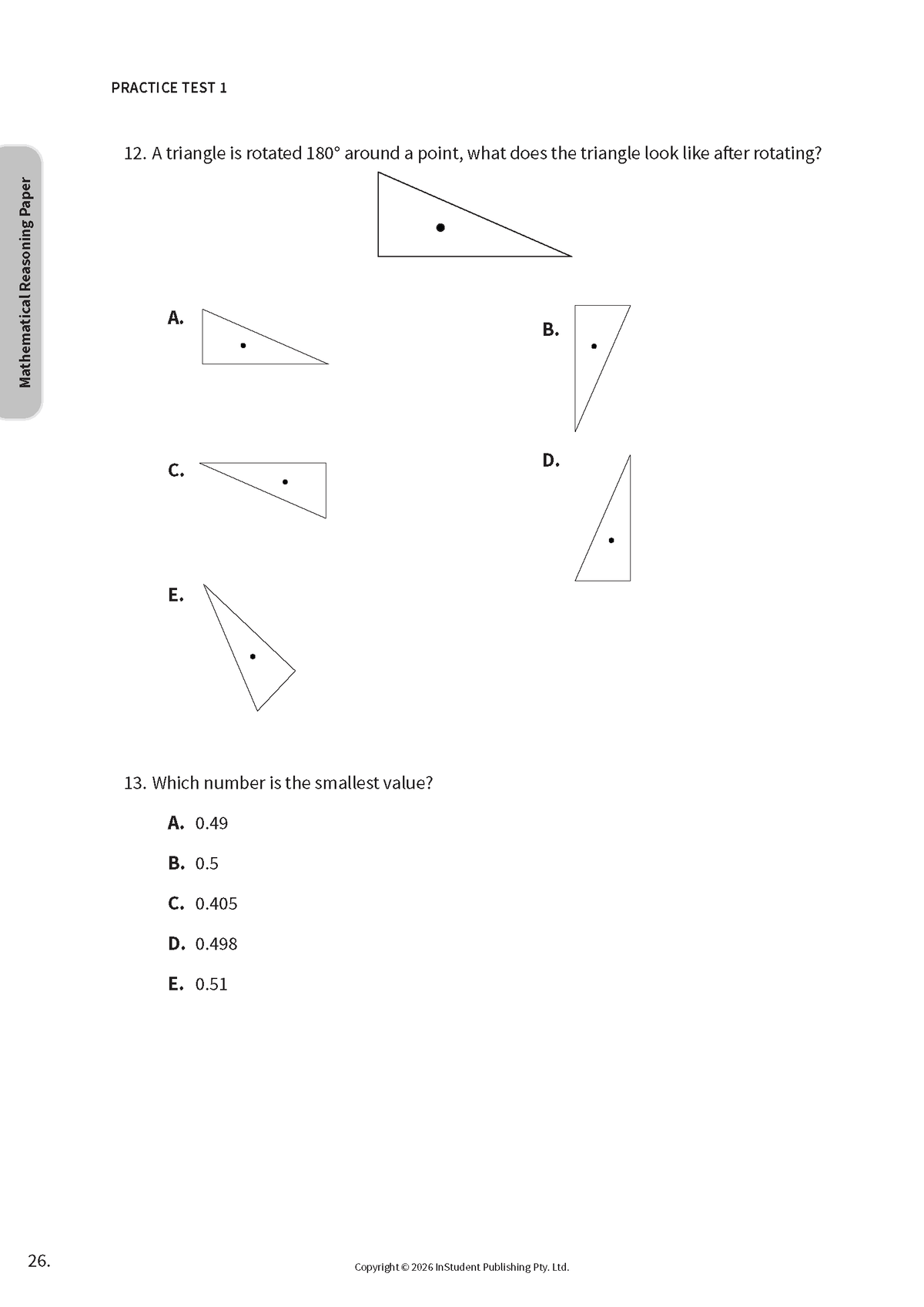 ATAR Notes NSW Selective Schools Practice Tests: Year 7 Entry (2026-2028)