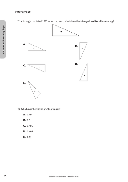 ATAR Notes NSW Selective Schools Practice Tests: Year 7 Entry (2026-2028)