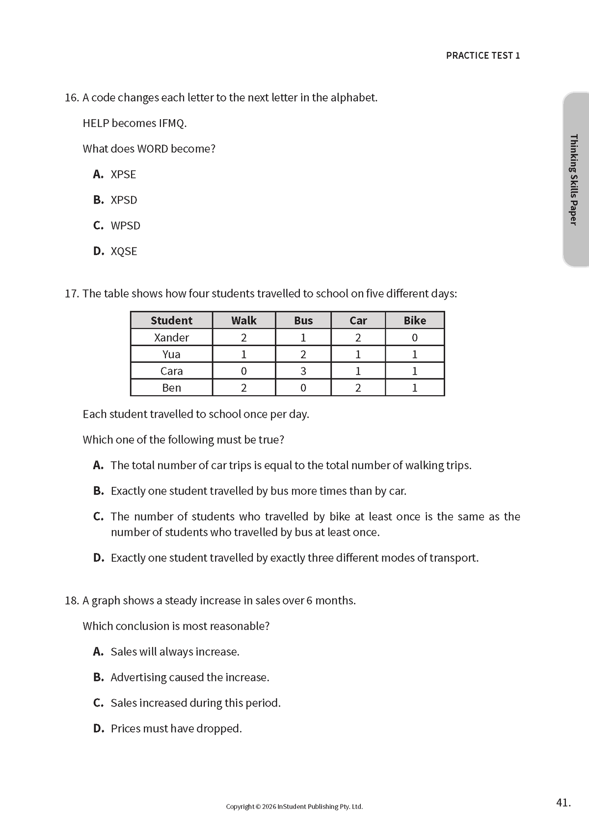 ATAR Notes NSW Selective Schools Practice Tests: Year 7 Entry (2026-2028)