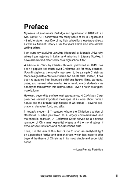 Text guide preface page with "Preface" title and several paragraphs of descriptive text.