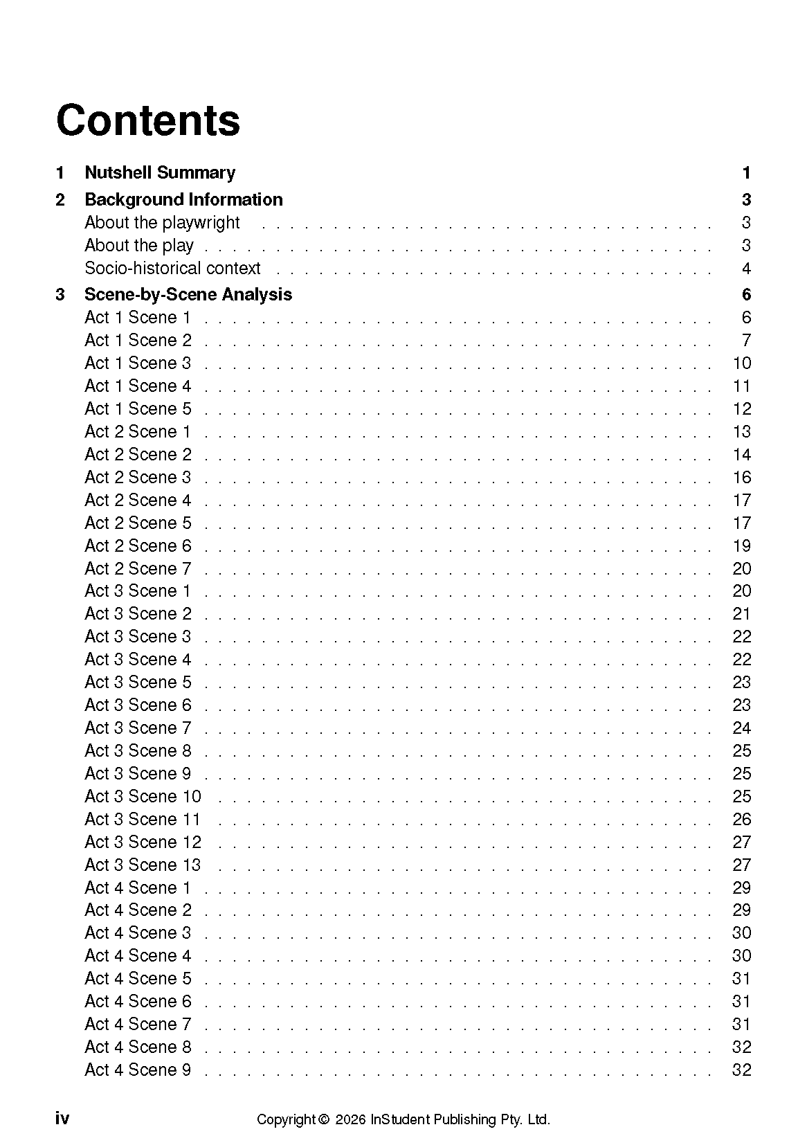 ATAR Notes Text Guide: Antony and Cleopatra by William Shakespeare