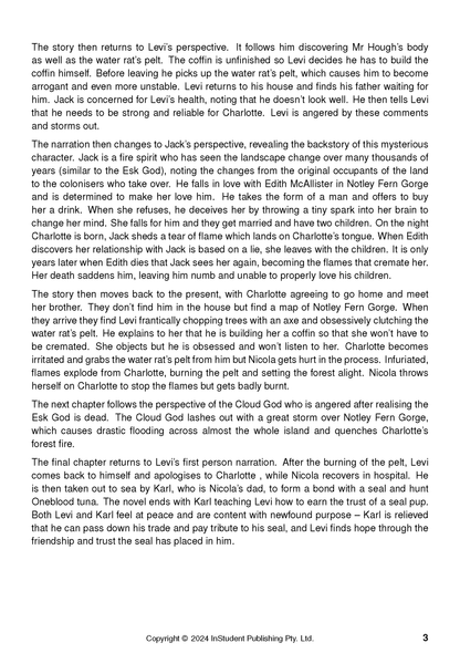 Text guide with black text on a white page from InStudent Publishing, organized into paragraphs, with page number '3'.