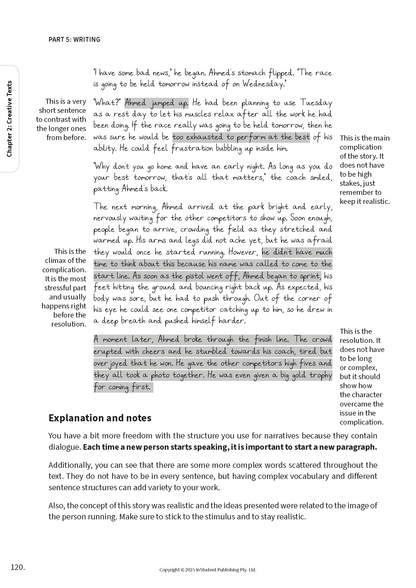 White page of Course Notes by ATAR Notes, featuring handwritten-style text, gray highlighted sections, and page number 120.