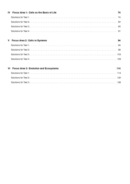 ATAR Notes HSC Year 11 Biology Topic Tests (2027-2029)
