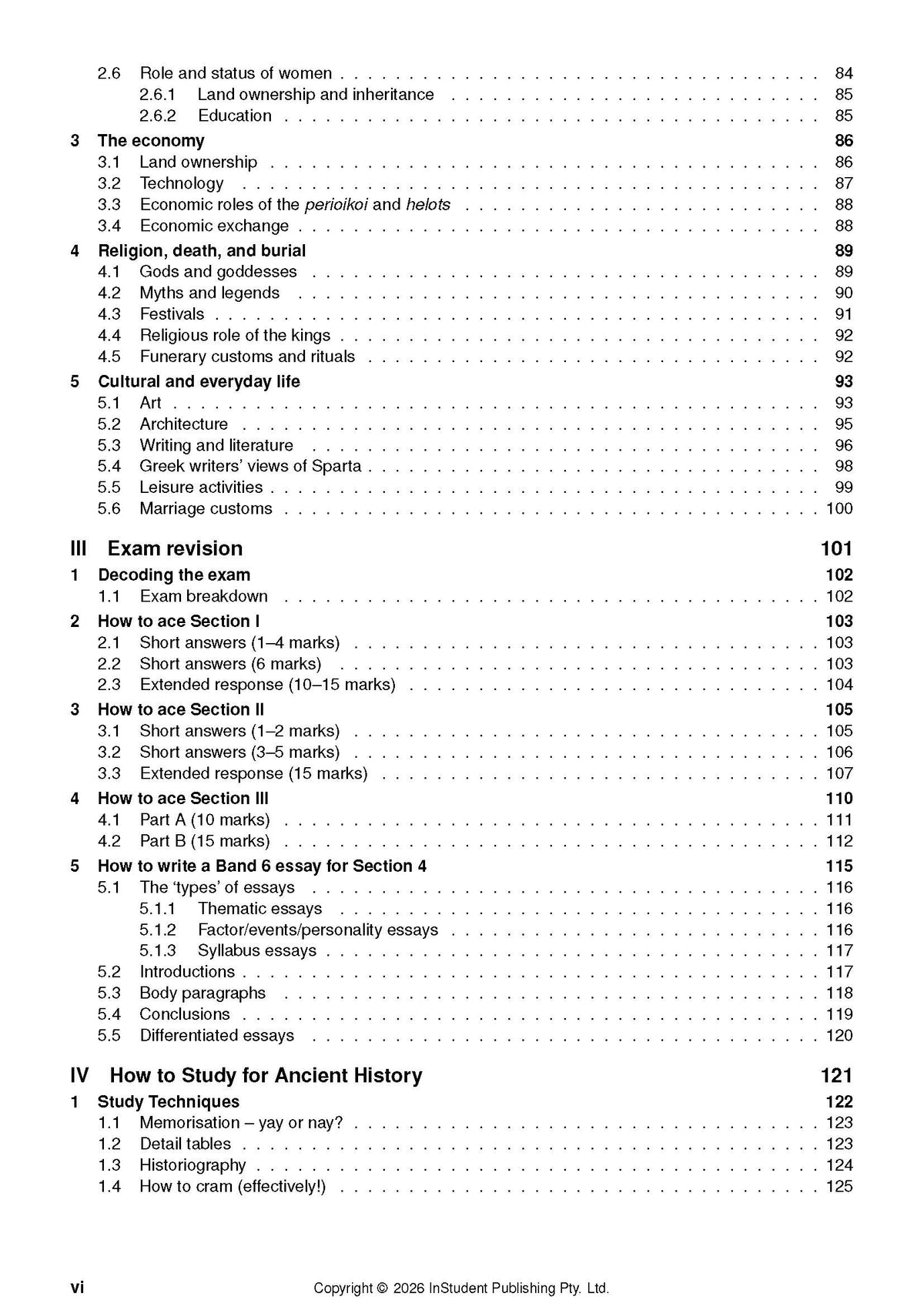 ATAR Notes HSC Year 12 Ancient History Complete Course Notes (2026-2027)