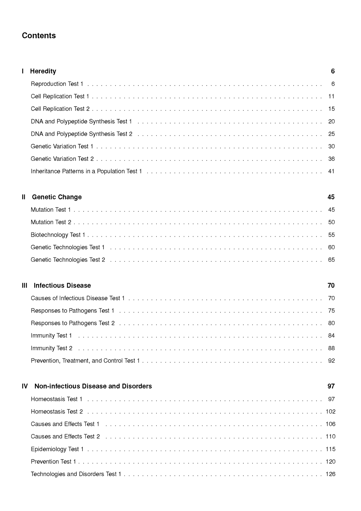ATAR Notes HSC Year 12 Biology Topic Tests (2026-2027)