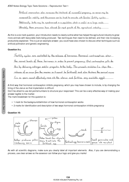 ATAR Notes HSC Year 12 Biology Topic Tests (2026-2027)