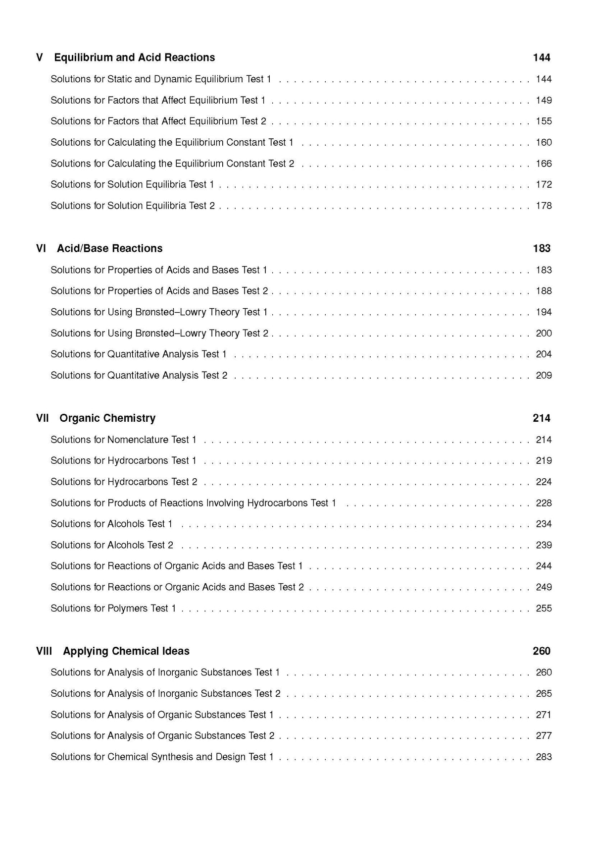 ATAR Notes HSC Year 12 Chemistry Topic Tests (2026-2028)