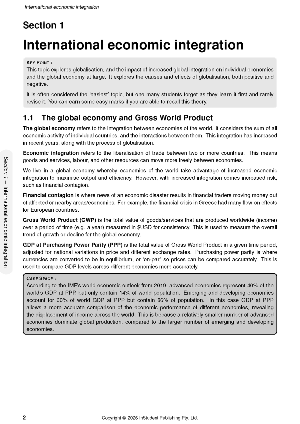 ATAR Notes HSC Year 12 Economics Complete Course Notes (2026-2027)