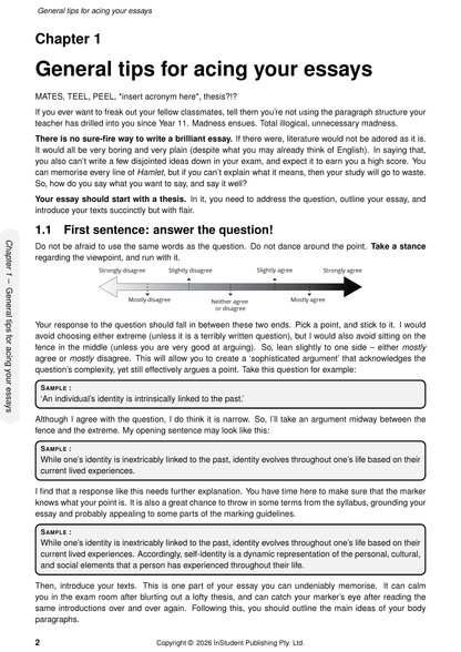 ATAR Notes HSC Year 12 English Advanced Complete Course Notes (2026-2029)
