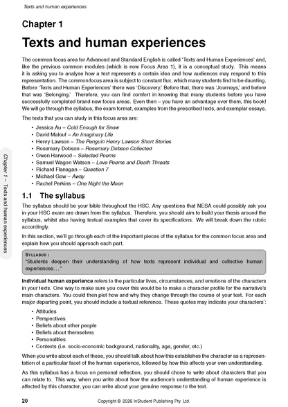 ATAR Notes HSC Year 12 English Advanced Complete Course Notes (2026-2029)