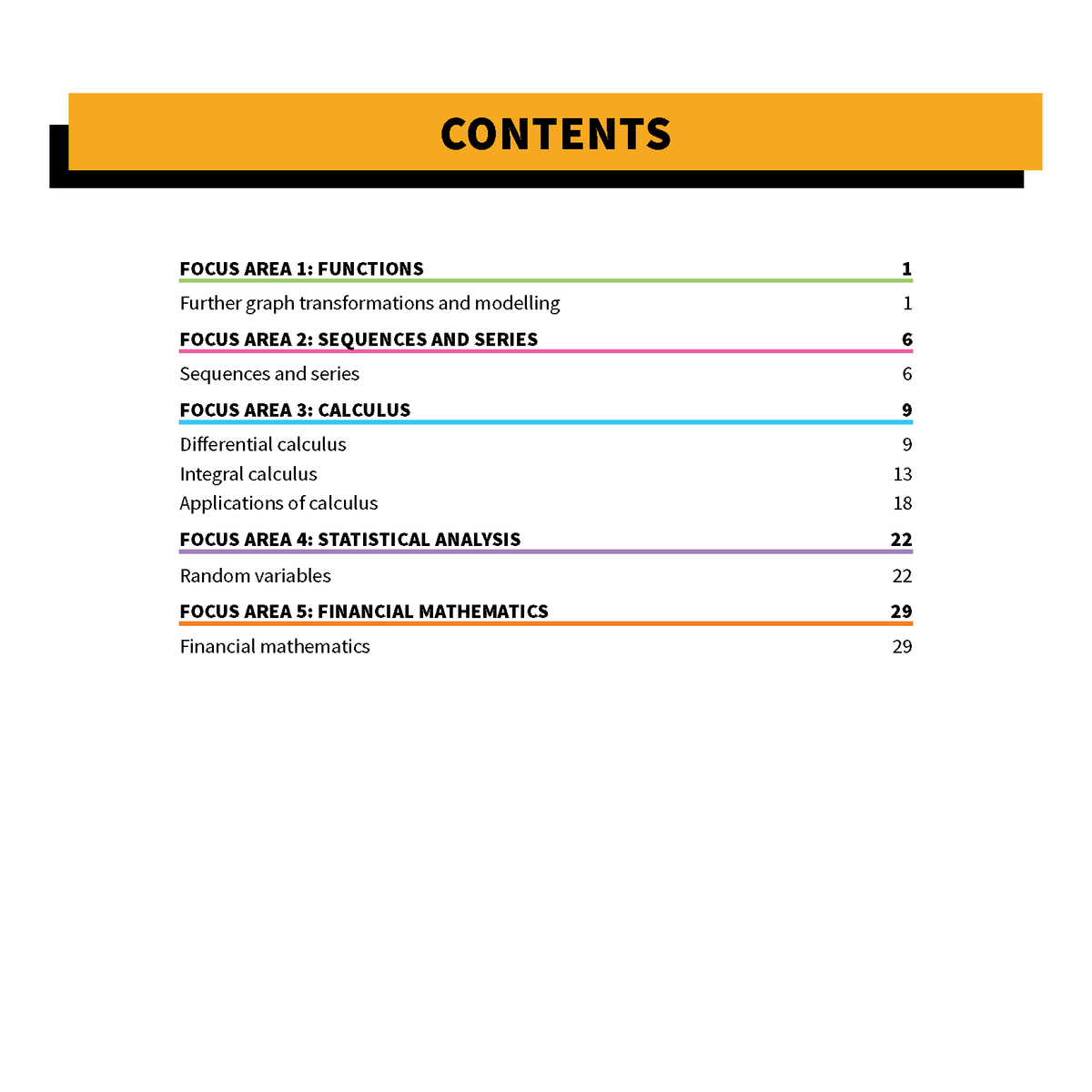ATAR Notes HSC Year 12 Mathematics Advanced Summary Sheets (2026-2029)