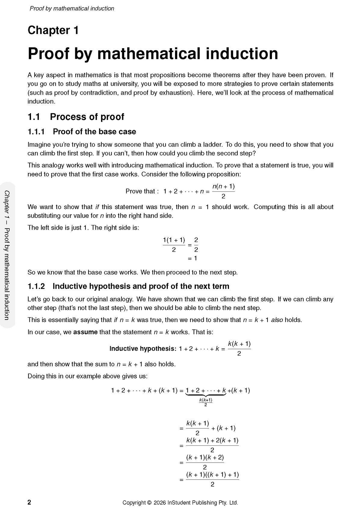 ATAR Notes HSC Year 12 Mathematics Extension 1 Complete Course Notes (2026-2028)