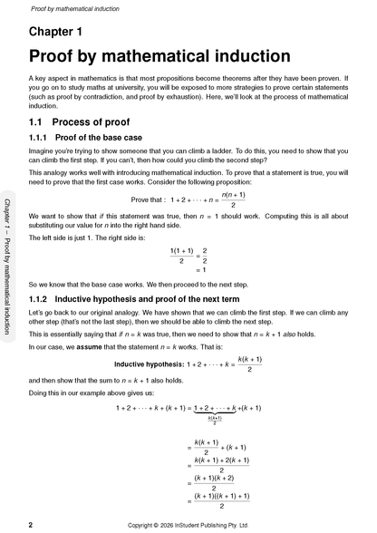 ATAR Notes HSC Year 12 Mathematics Extension 1 Complete Course Notes (2026-2028)