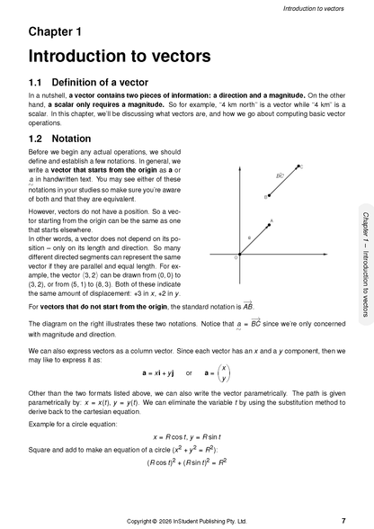 ATAR Notes HSC Year 12 Mathematics Extension 1 Complete Course Notes (2026-2028)