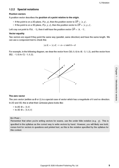 ATAR Notes HSC Year 12 Mathematics Extension 1 Complete Course Notes (2026-2028)