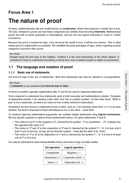ATAR Notes HSC Year 12 Mathematics Extension 2 Complete Course Notes (2026-2029)