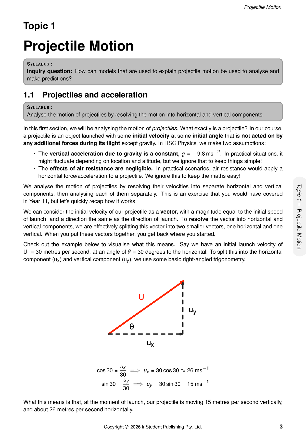 ATAR Notes HSC Year 12 Physics Complete Course Notes (2026-2027)