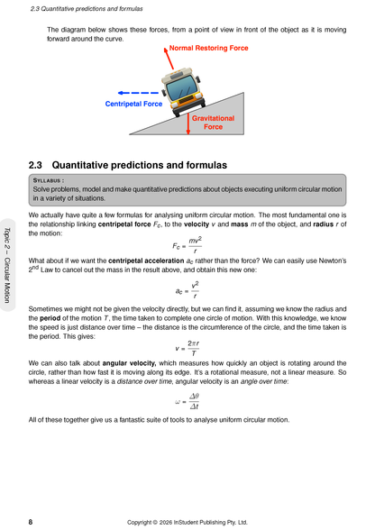 ATAR Notes HSC Year 12 Physics Complete Course Notes (2026-2027)