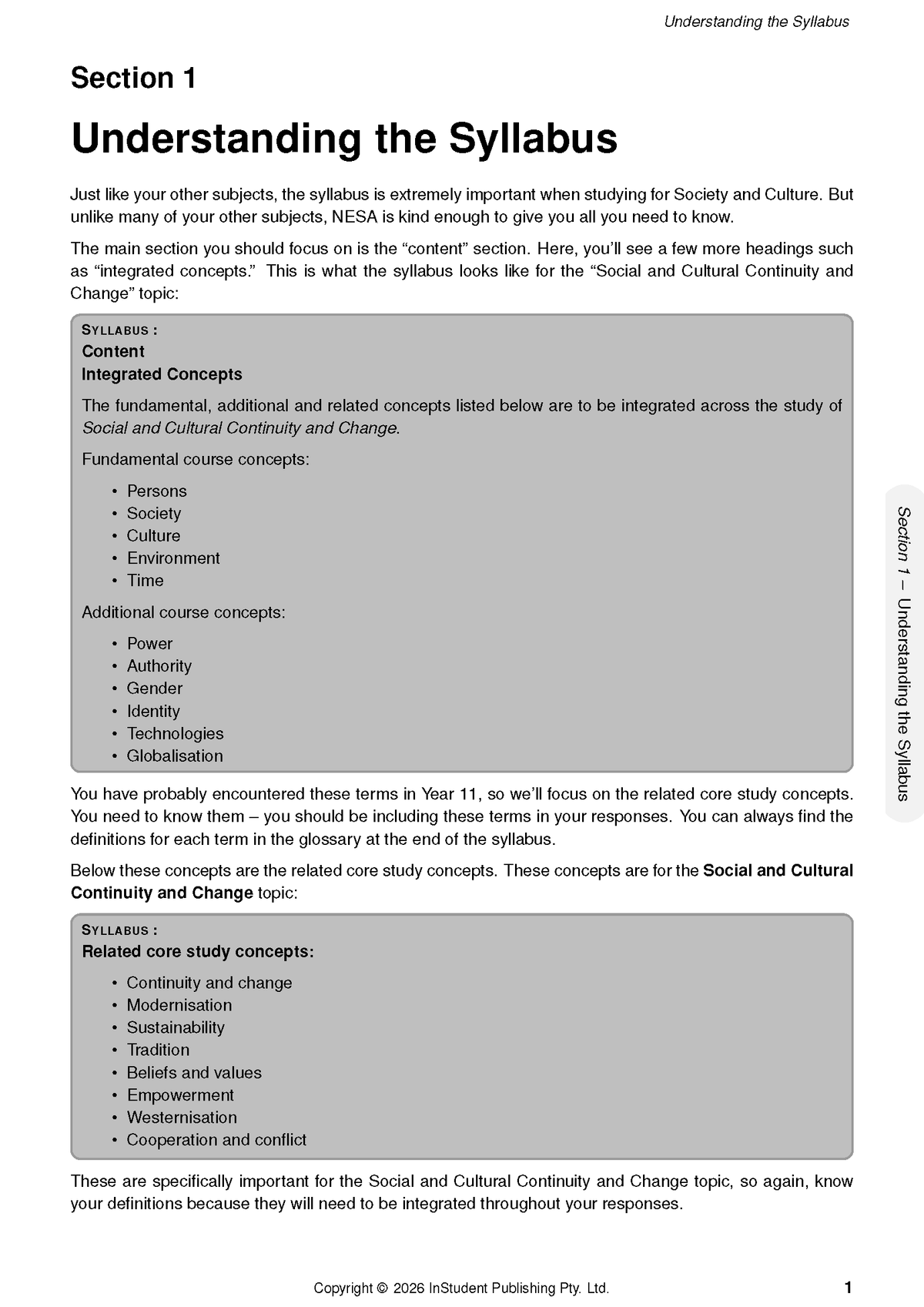 ATAR Notes HSC Year 12 Society and Culture Complete Course Notes (2027-2028)