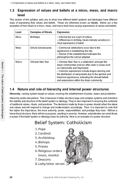 ATAR Notes HSC Year 12 Society and Culture Complete Course Notes (2027-2028)