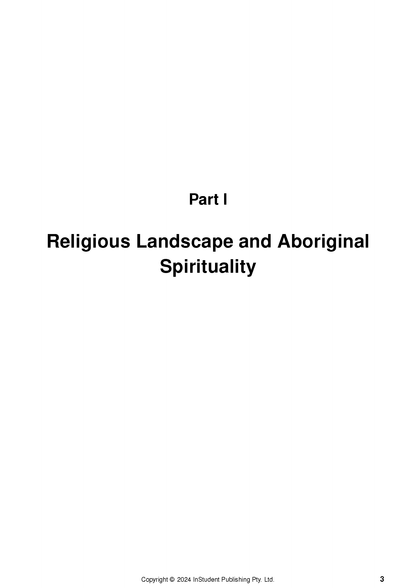 ATAR Notes HSC Year 12 Studies of Religion (SOR 1 and 2) Complete Course Notes (2027-2029)