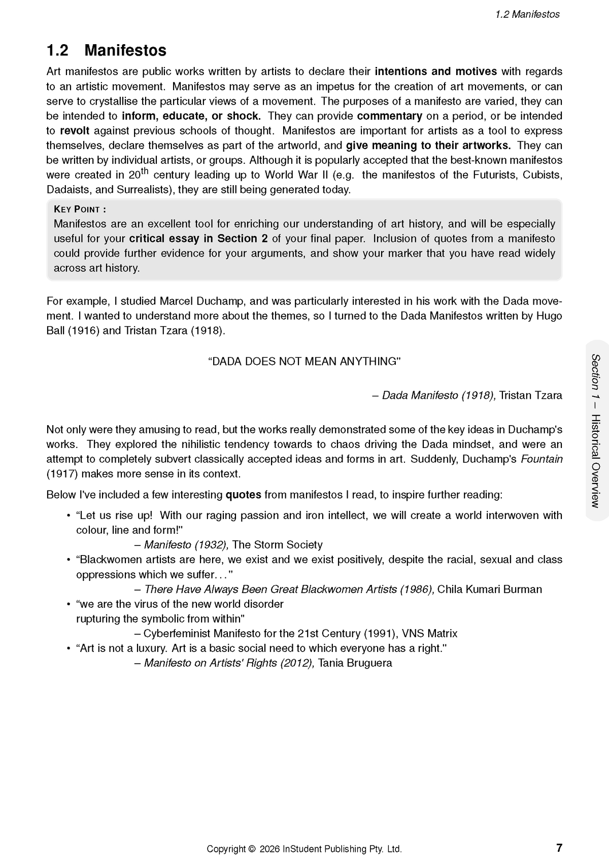 ATAR Notes HSC Year 12 Visual Arts Complete Course Notes (2027-2028)