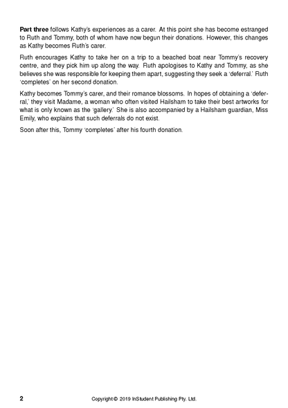 Text guide page with black text on white paper, showing page number 2 and copyright information.