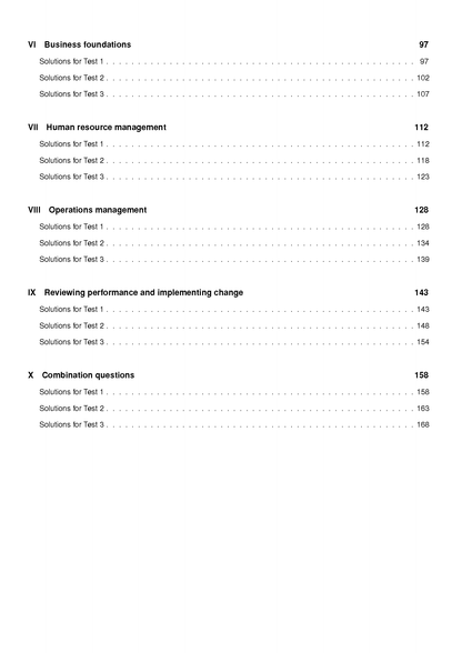 ATAR Notes VCE Business Management 3&4 Topic Tests (2027-2029)
