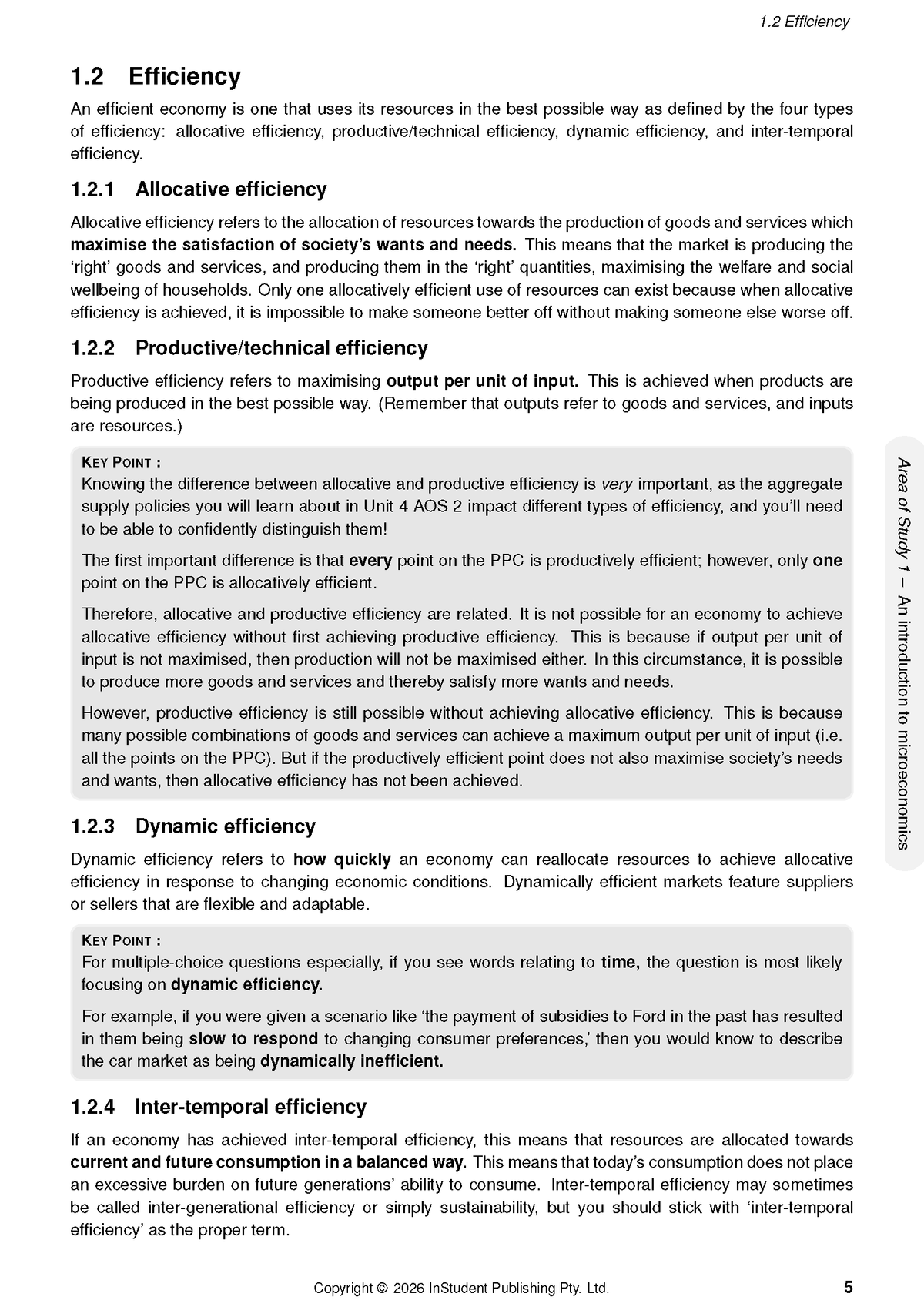 ATAR Notes VCE Economics 3&4 Complete Course Notes (2027-2029)