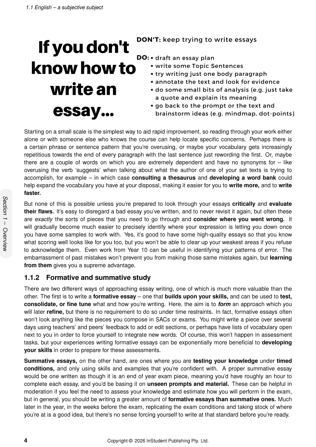 ATAR Notes VCE English and EAL 1&2 Complete Course Notes (2027-2029)